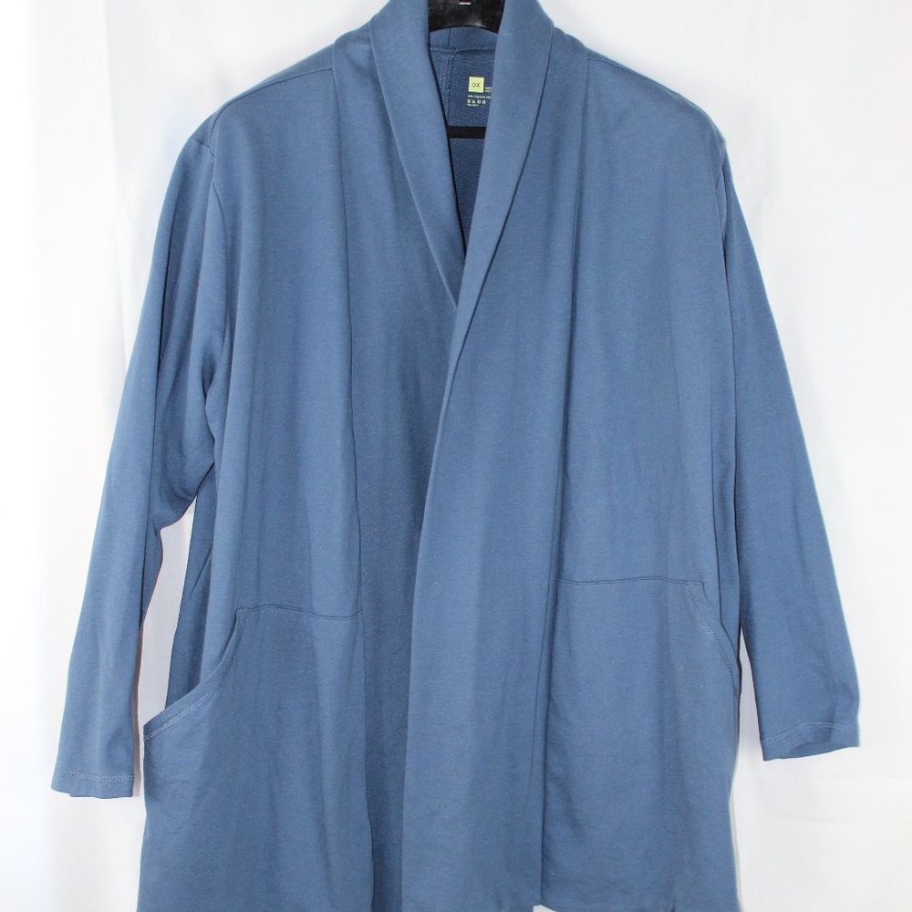 Xersion  Blue sweater shawl